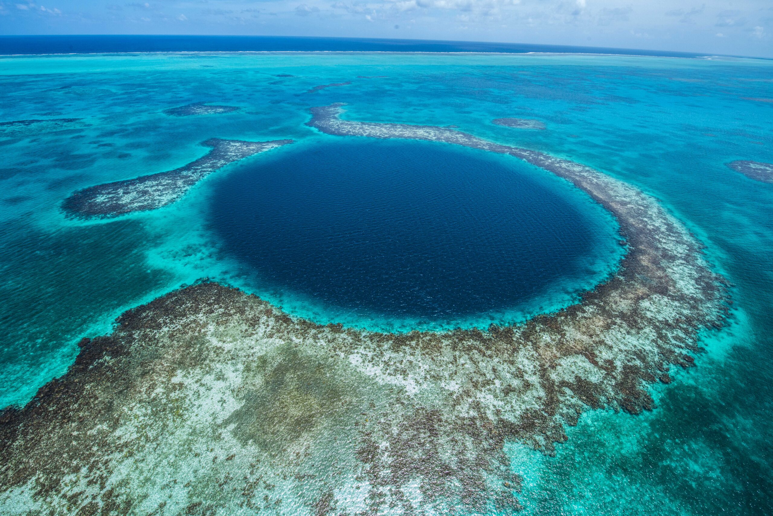 Blue Hole Fly-Over Experience
